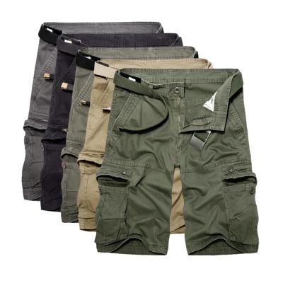 China Jiaer-Wholesale Anti-Wrinkle Multiple Pockets Cotton Cargo Short Pants Sports Custom Solid Breathable Duty Workout Casual Shorts For Men for sale