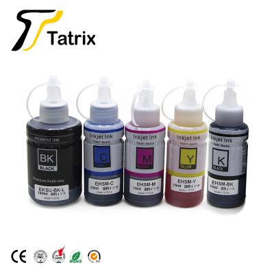 China Eco-friendly Tatrix KSU-BK-L HSM-4C Premium Compatible Color Water Bottle Refill Bulk Ink For Epson PX-M160T EW-M5071FT for sale