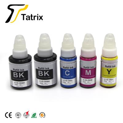 China Eco-friendly Tatrix GI-390 GI390 Bottle Refill Compatible Water Based Bulk Ink For Canon G1310 for sale