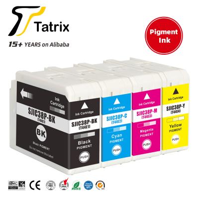 China COMPATIBLE Compatible Tatrix SJIC38P T44E1 T44E2 T44E3 T44E4 ink cartridge for EPSON CW-6030A/C6530A, CW-C6030P/C6530P for sale