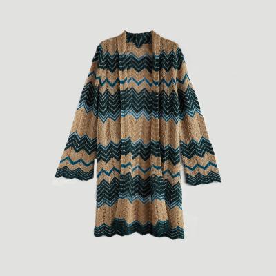 China Wholesale Custom Made Oversized Chunky Cable Knit Anti-Wrinkle Sweater Cardigan Top For Women for sale