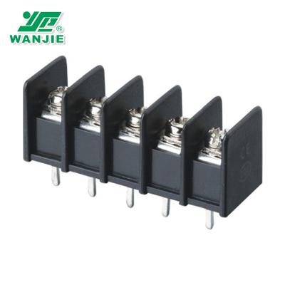 China High Quality Electric Barrier Terminal Block 7.62mm Pitch (WJ25S) 11 - A.W.G. 20 for sale