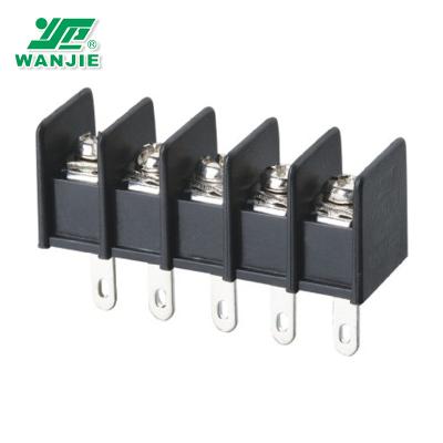 China High Quality Electric Barrier Terminal Block 7.62mm Pitch (WJ25H) 11 - A.W.G. 20 for sale