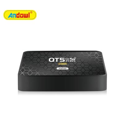 China OEM/ODM ANDOWL Dual Band Android10 Set Top Box 2.4G/5.8G wifi Network HD Player for sale