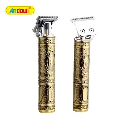 China ANDOWL Pattern Retro Buddha Head Oil Head Outdoor Hot Selling Engraved Professional Shaving Shaving Artifact for sale