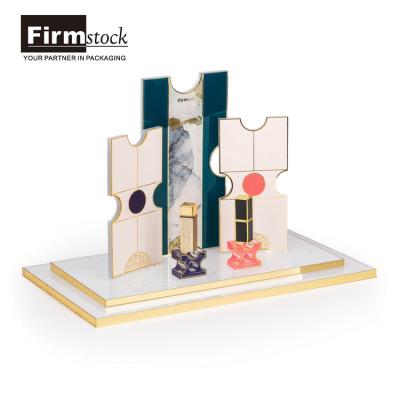 China Acrylic Nail Polish Product Countertop Makeup Perfume Lipstick Cosmetics Display Stand Holder 500*300*355mm for sale