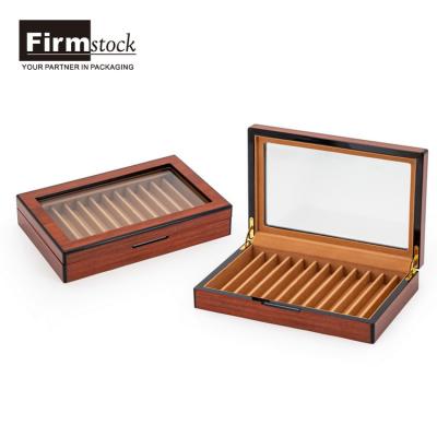 China Gift Display Case And Packaging Luxury Wooden Gift Box Presentation Storage Pen Boxes Set for sale