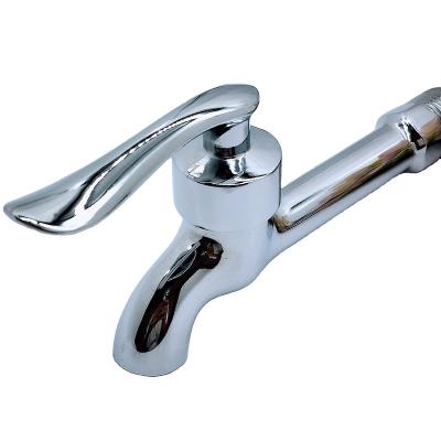 China Modern Lengthened 13.6cm Copper Core 1/2 Inch Quick-open Washing Machine Sink Alloy Faucet for sale