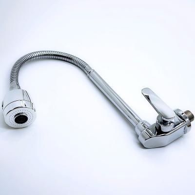 China Sense Faucets Sold all over the world polished zinc body wall mounted kitchen faucet flexible kitchen faucet for sale