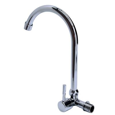 China Sense Faucets Cost-effective pull out polished flexible single handle tap wall mounted kitchen faucet for sale