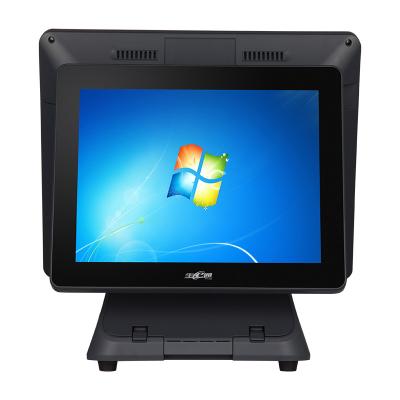 China Cash Receive Good Quality 15 Inch Monitor Capacitive Touch Screen Windows Retail All In One POS Cash Register for sale