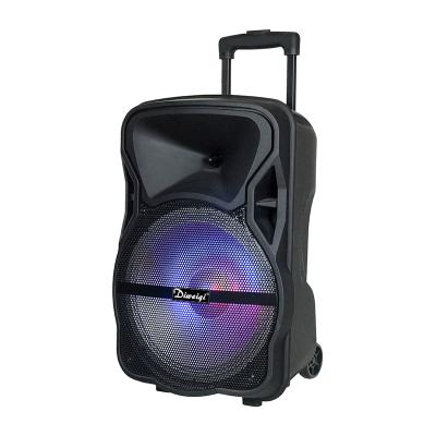 China No Power 2021 Best Selling Big Bass DJ Party Speaker Colorful Wireless Portable Speaker LED Speakers for sale