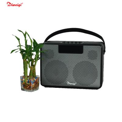 China PORTABLE Active Digital Power Amplifier Speaker 5 Inch Mini Wireless DJ Party Karaoke Speaker With USB/SD/FM for sale