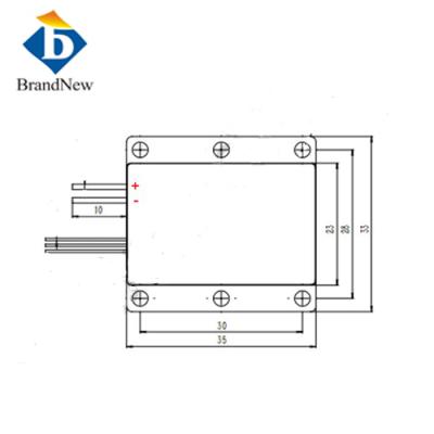 China High Efficiency 1W 976nm Clear Space Fiber Coupled Diode Laser Laser Radar for sale