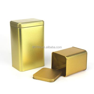 China Square Food Storage Gift Box Metal Canisters for sale