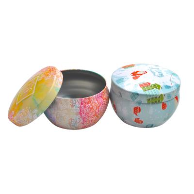 China Recycled Materials Scented Tin Candles Wholesale Metal Tin Can For Decorative Candle Tins For Candles for sale