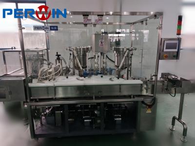 Chine Remplissage à grande vitesse de sirop et machine de capsulage, ligne remplissante de sirop à vendre