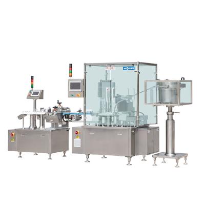 Chine Machine de remplissage liquide rotatoire de la double fiole 1Ml automatique aseptique de tête à vendre