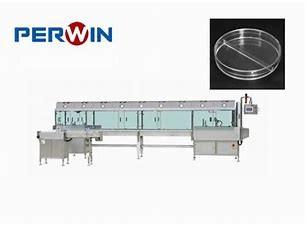 China Diámetro automatizado Petri Dish Filling Machine de 90m m en venta