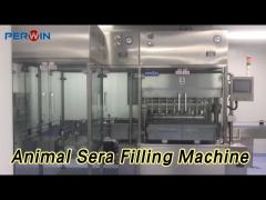 Full Automatic Animal Sera Filling Machine 500ml Bottle For FBS