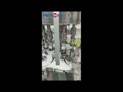 Small plastic bottle filling production line