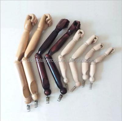 China Maternity Manufacturers Wholesale Wooden Arm Models Movable Arm Solid Wooden Joint Hand Models for sale