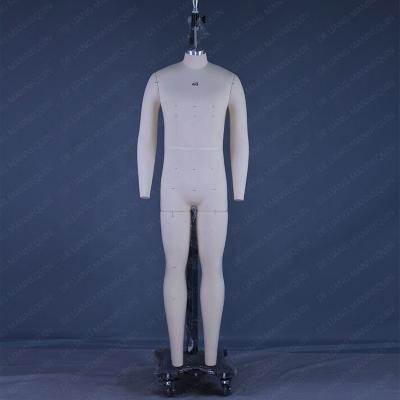 China Wholesale Men's Long Arm Mannequin Tailor Model Suit Dummy Inflatable Male Detachable Torso Clothing for sale