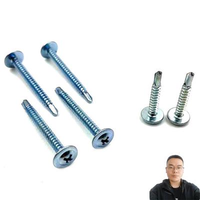 China Truss headdriver flat 3-star self drilling screw for sale