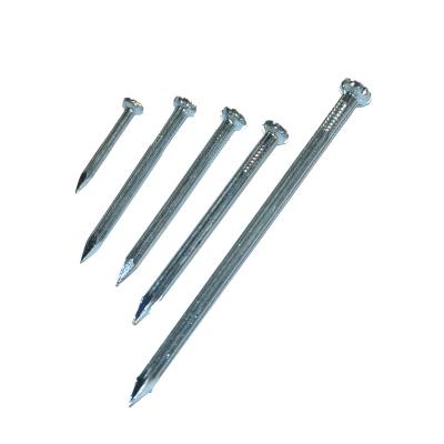 China Wholesale Factory Price Flat Hard Concrete Nails Steel Concrete Nail Factory for sale