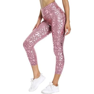 China Wholesale Custom Breathable Pink Tie Dye Women Activewear Pants Workout Clothing Gym Clothing Yoga Pants Fitness Yoga Gaiters for sale