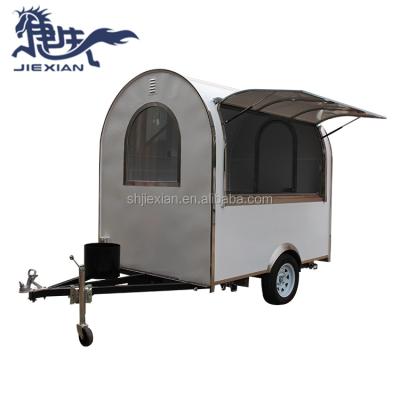 China JX-FR220B Australia standard multifunctional mobile food vegetable processing plant trailer for sale