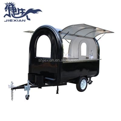 China Custom Catering Food Truck JX-FR250J Market Stall / Mobile Bar Trailer / Mobile Buffet Car for sale