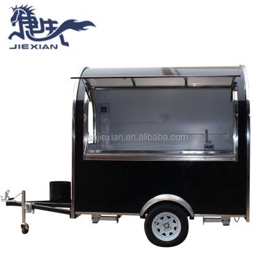 China Hot Selling Mobile Food Truck JX-FR220B Fast Food Kitchen Supply Trailer for sale