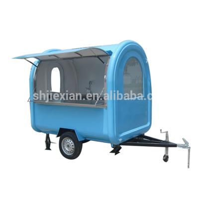 China JX-FR220B ice cream/barbecue street food vending cart, donut, pizza, popcorn food cart for sale for sale