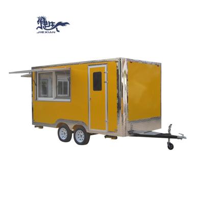 China New vegetable processing factory JX-FS400D factory supplier solar power food truck for sale for sale