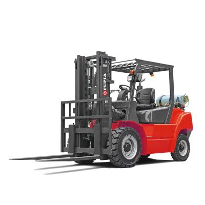 China Hotels Heavy Duty LPG Forklift 5ton LPG Gas Forklift For Sale for sale