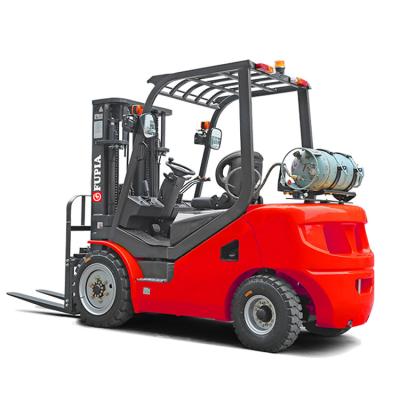 China High quality durable material handling equipment gasoline gas/lpg forklift 1500KG 2500KG 3500KG loading forklift with automatic side shift for sale