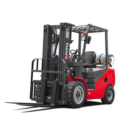 China Hotels EPA Approved Forklifts 2.5 Ton LPG Diesel Forklift With Japanese USA PSI2.4 Nissan K25 Engine for sale