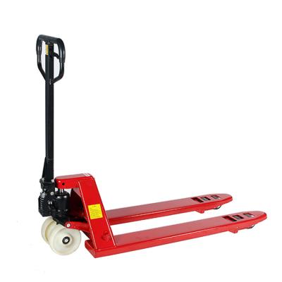 China Hotels Guaranteed Quality Forklift Pallet Handling Economical Goods 2.5 Ton Hand Pallet Jack for sale