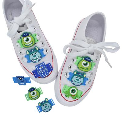 China Available Fashion Durable PVC Stylish Monster College Casual/Sports Shoes Accessories Teens Kids Lace Charm Ornament for sale