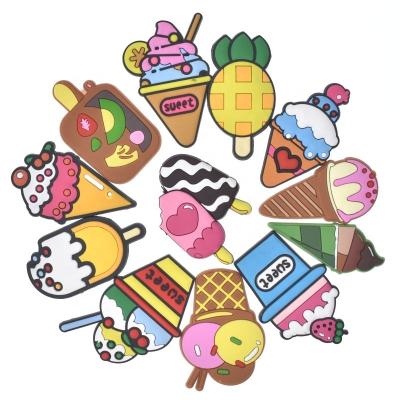 China Handmade Assorted Rubber Patches Food Shaped For Phone Ornament DIY Handwork Decorative Accessories for sale