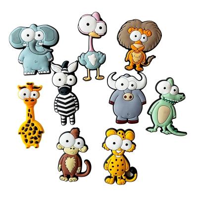 China Drag Charm Fridge Magnet Cartoon Ice Age PVC Soft Rubber Fridge Magnets Shoe Charms for Home Decor and Toys for sale