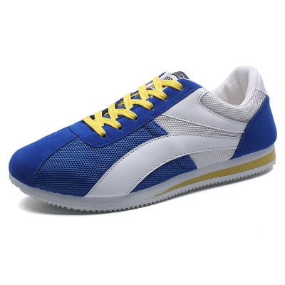 China New Fashion Trend Mesh Thick-soled Sports Style Men's Casual Breathable Shoes for sale