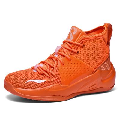 China Wholesale Men's Round Hot Non-slip Basketball Sneaker Shoes Men's Wholesale Leader Sports Shoes For Men for sale