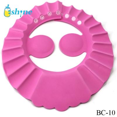 China EVA Material EVA Shampoo Shower Bathing Soft Pad Bath Soft Cap Baby Bathing Cap for sale