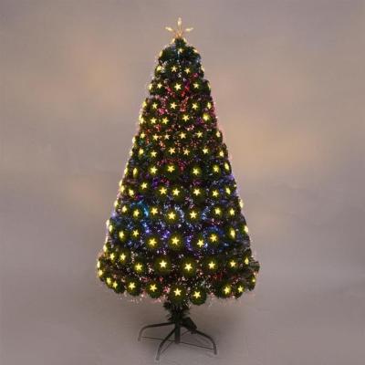 China Hot Selling PVC/Fiber PVC Christmas Tree Optical High Quality Amazon Decoration Indoor Christmas Tree for sale