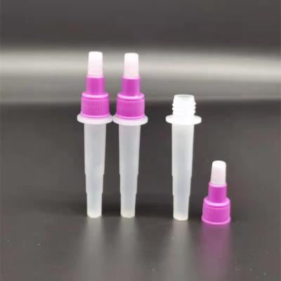 China 3ml 5ml Plastic Medical PET Sampling Tube Plastic Disposable Specimen Test Tubes for sale