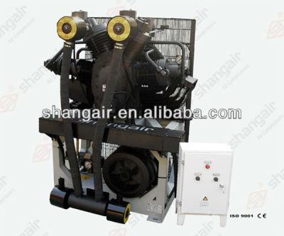 China OIL-LESS Shangair 09Shipping and Handling 40Bar Series Vertical Central Piston Air Compressor Pneumatic Air Compressor New for sale