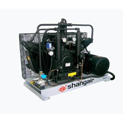 China OIL-LESS shangair 42WZ 40bar booster air compressor for sale