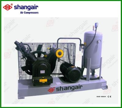 China OIL-LESS Shangair 30V 38VMSeries CE AC Oil Piston 30kw Auto Air Compressor for sale